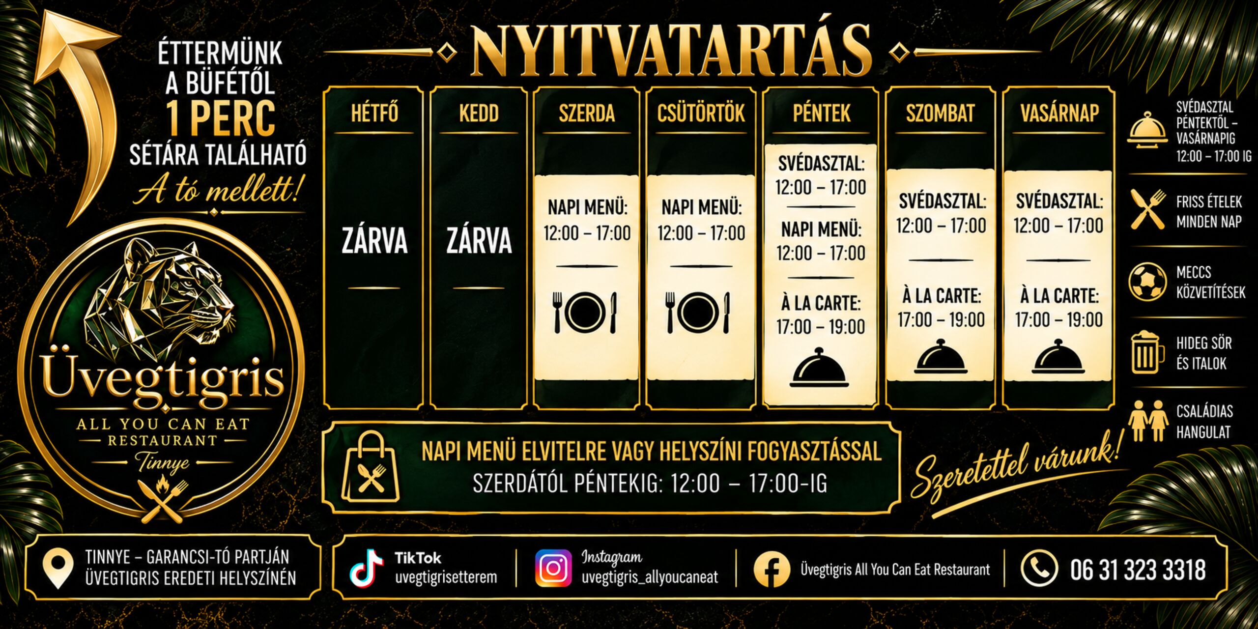 Megújult nyitvatartással