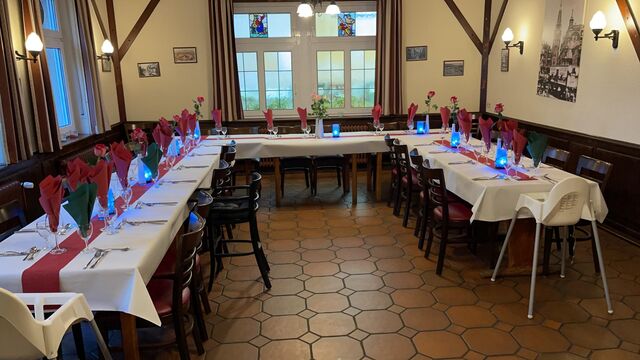 Nebenzimmer für einen Geburstag