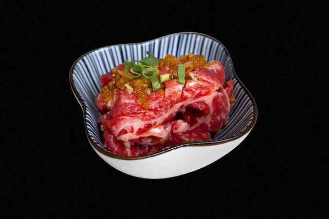 Costilla sin hueso con ajo