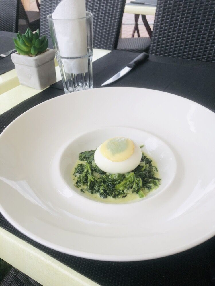 L’œuf mollet à la florentine