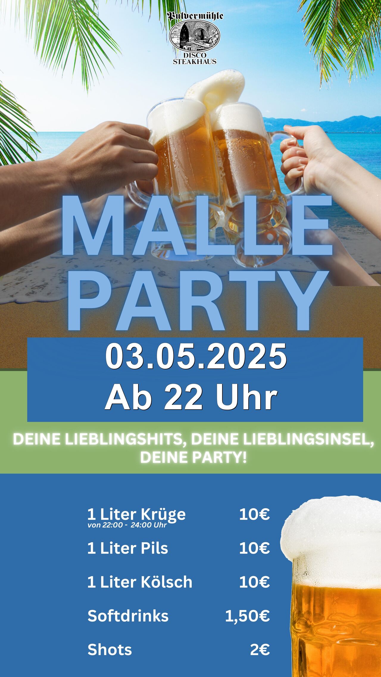 03.05.2025 Malle Party