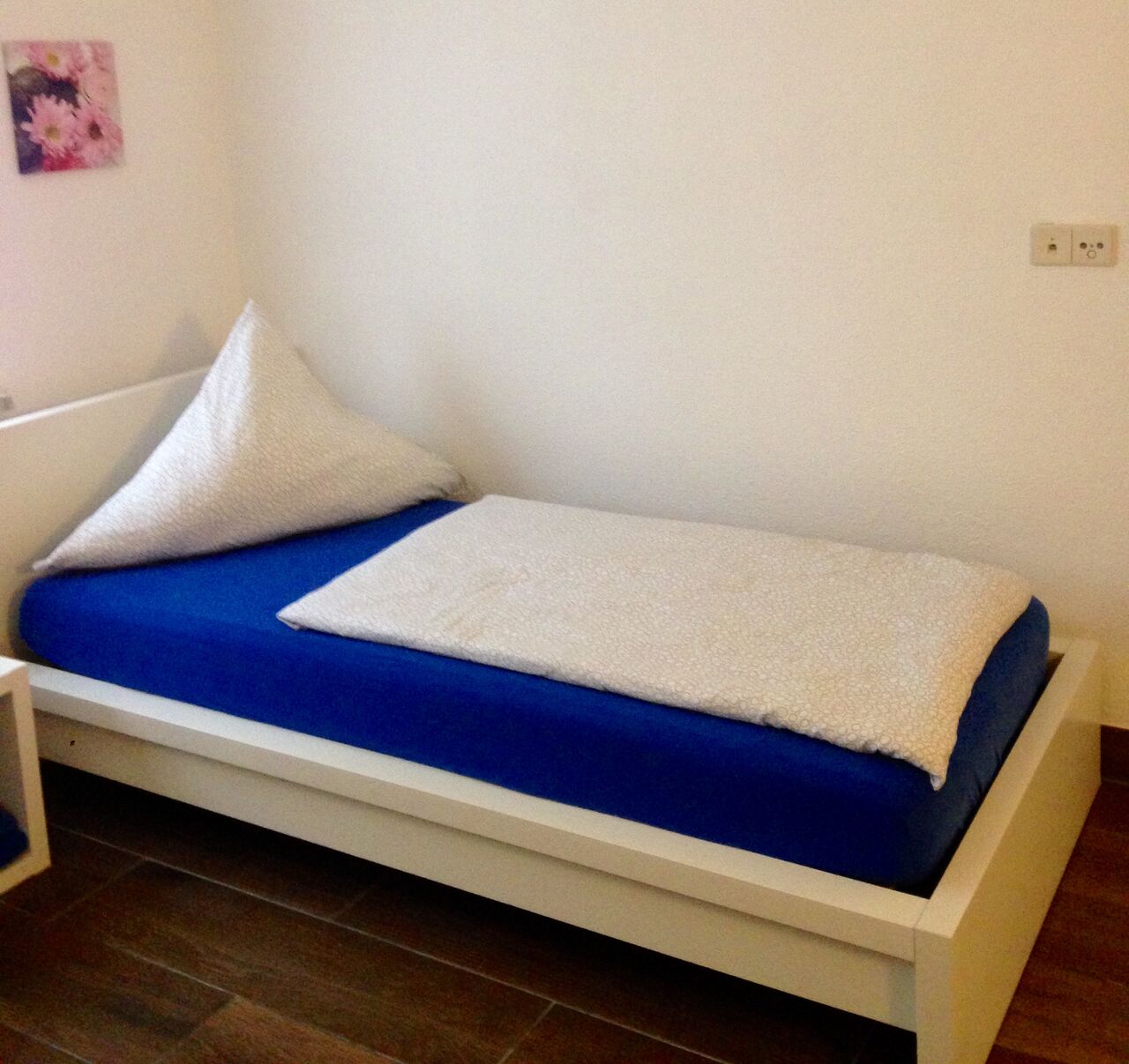 Einzelzimmer mit Duschbad