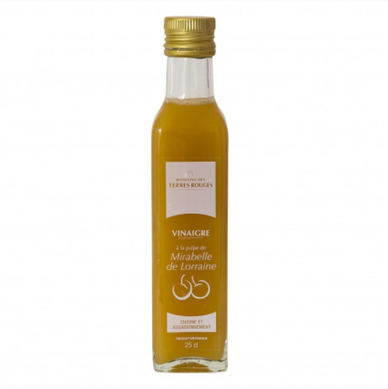 Vinaigre à la pulpe de fruits Mirabelle de Lorraine - 25cl - 8,70€