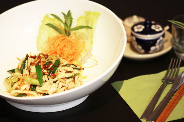 Bánh canh xào - gebratene dicke Nudeln 