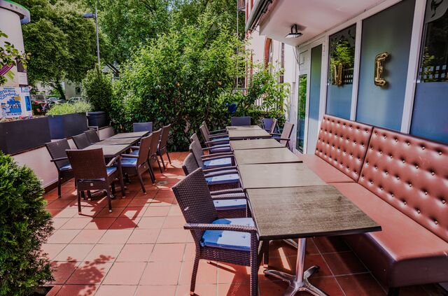 Schöne Terrasse