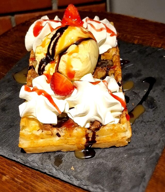 Gaufre chocolat
Accompagner d'une glace vanille avec coulis et chantilly
6€50