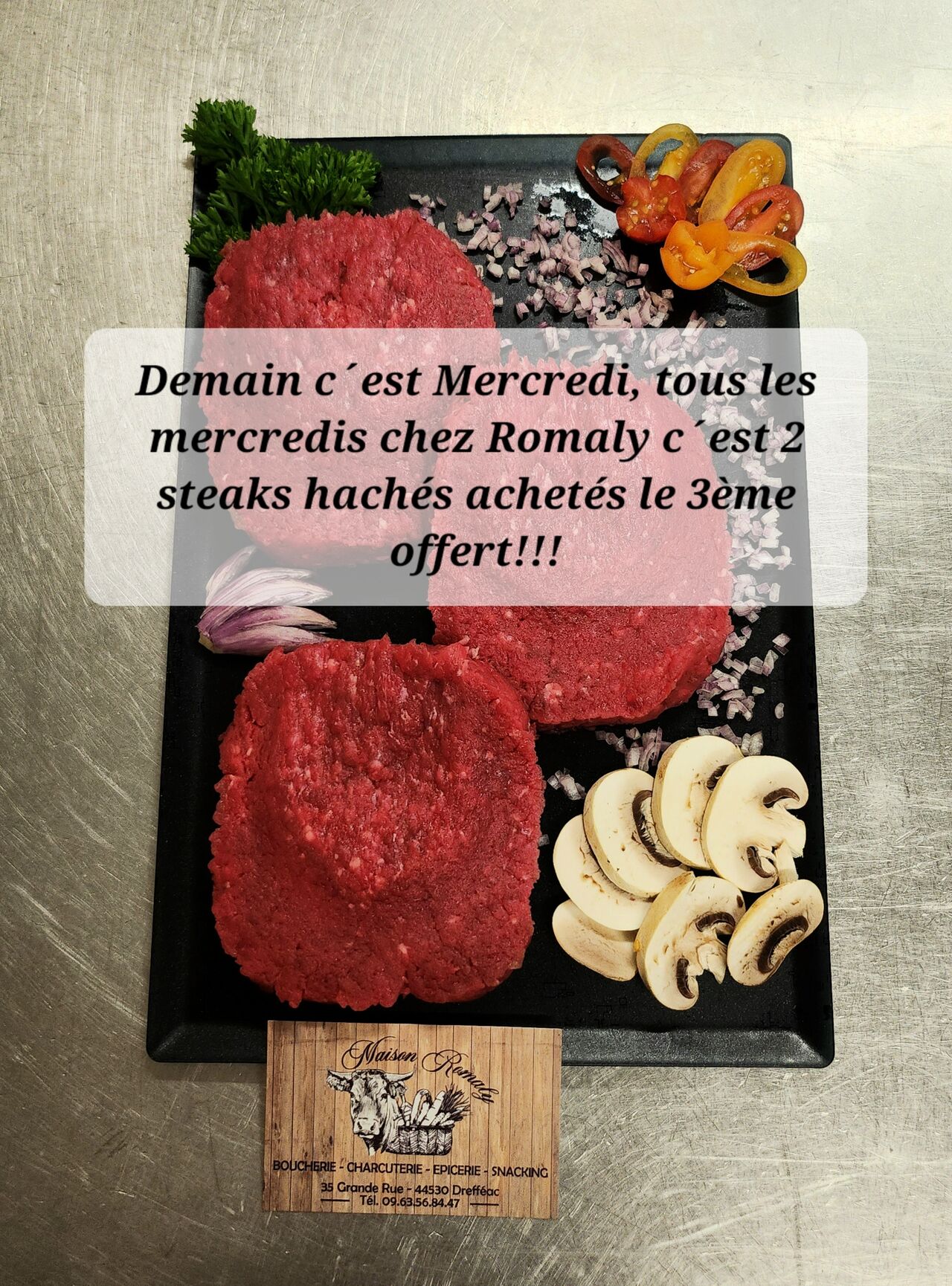 Promo du mercredi !!