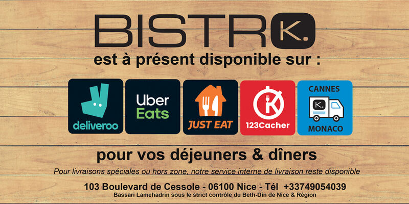 Livraisons Bistro K.