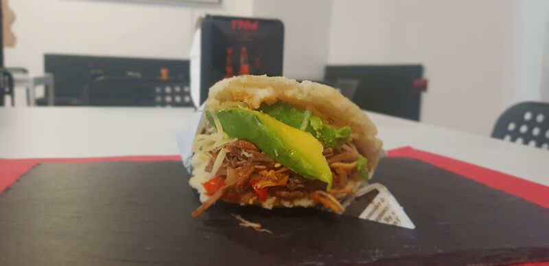 Arepa venezolana 