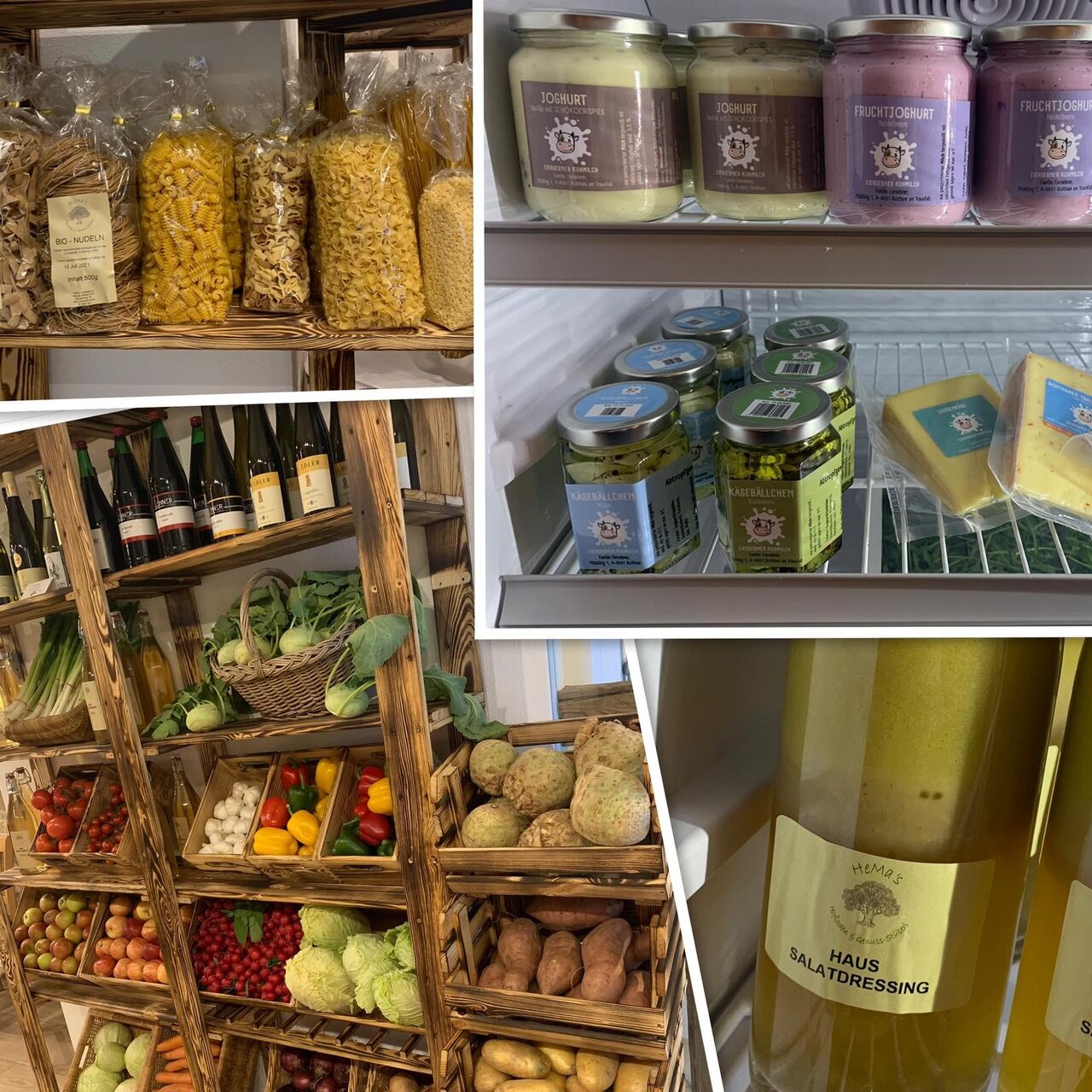 regionale Produktauswahl