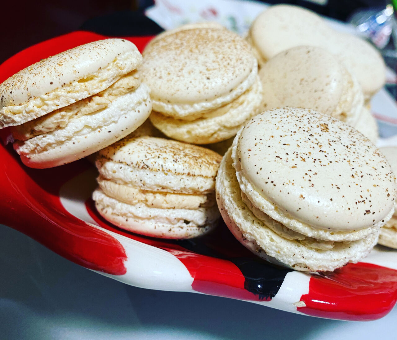 Macarons foie gras