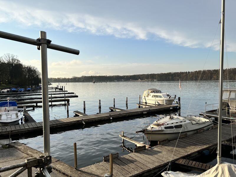 Blick aufs Wasser nach Wendenschloss
