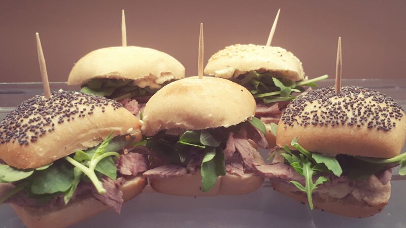 Mini burger au magret de Canard 