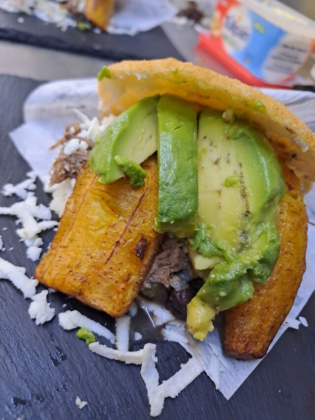 Arepa de Pabellón 