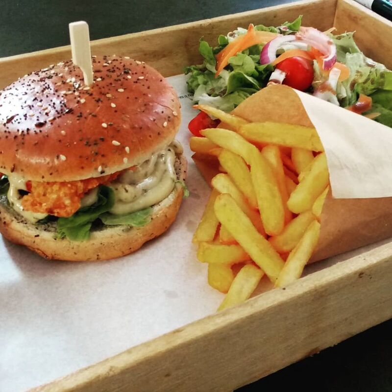 Farmer is farmer, notre burger farmer au poulet