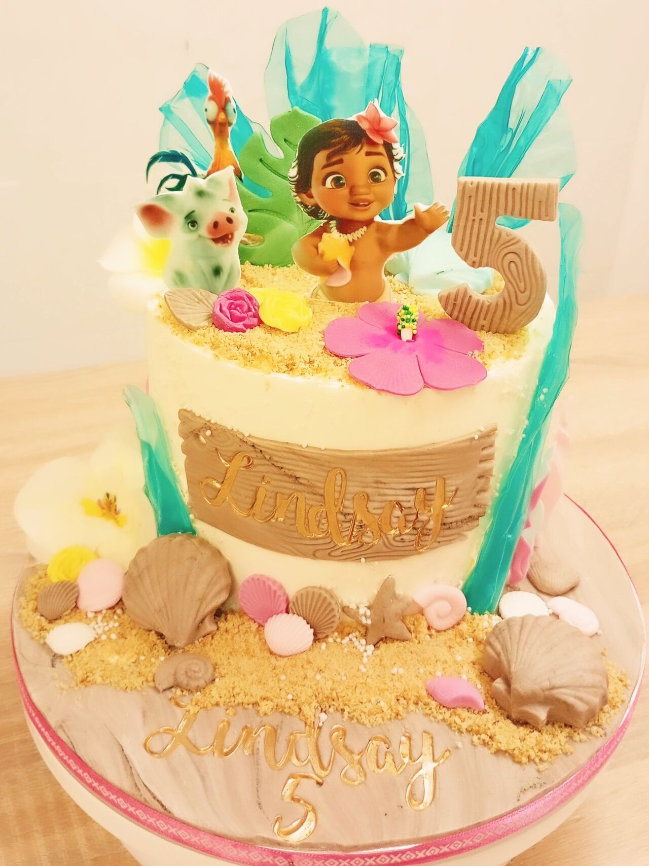 Gâteau thème Vaiana/Moana