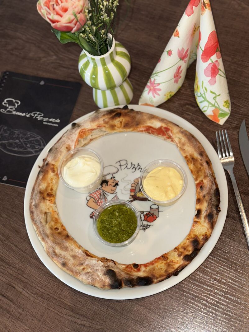 Unsere DiPS - Basilikum Pesto // AIOLI // Chili-Cheee