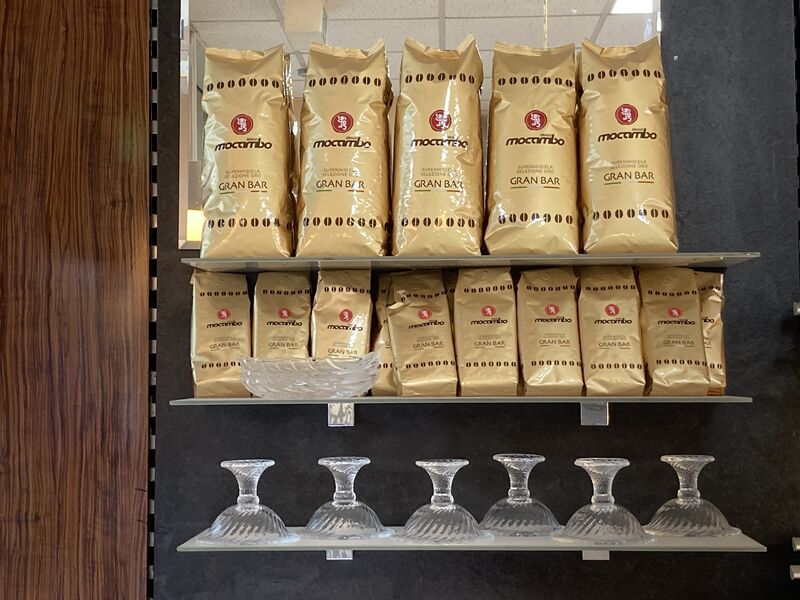 Frisch gemahlene Kaffeebohnen von Mocambo
