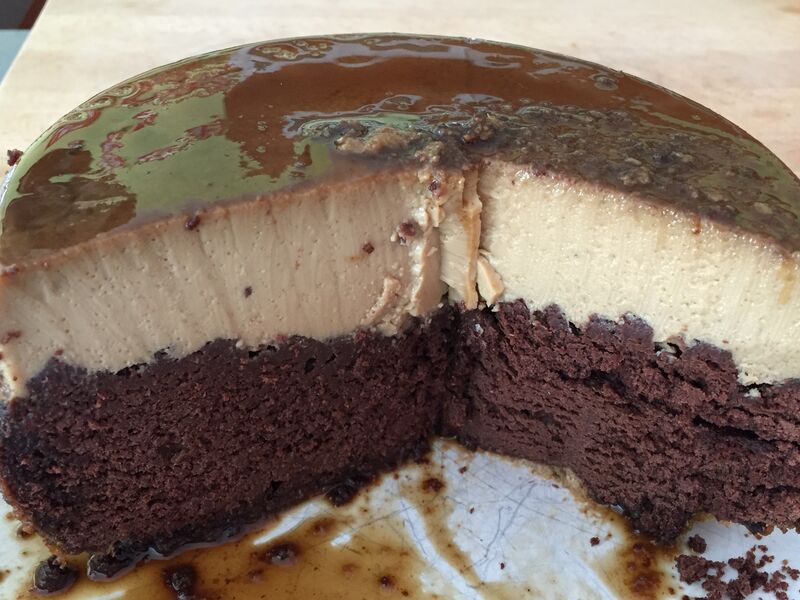 Súper choco Flan. Gâteau purement vénézuélien! 