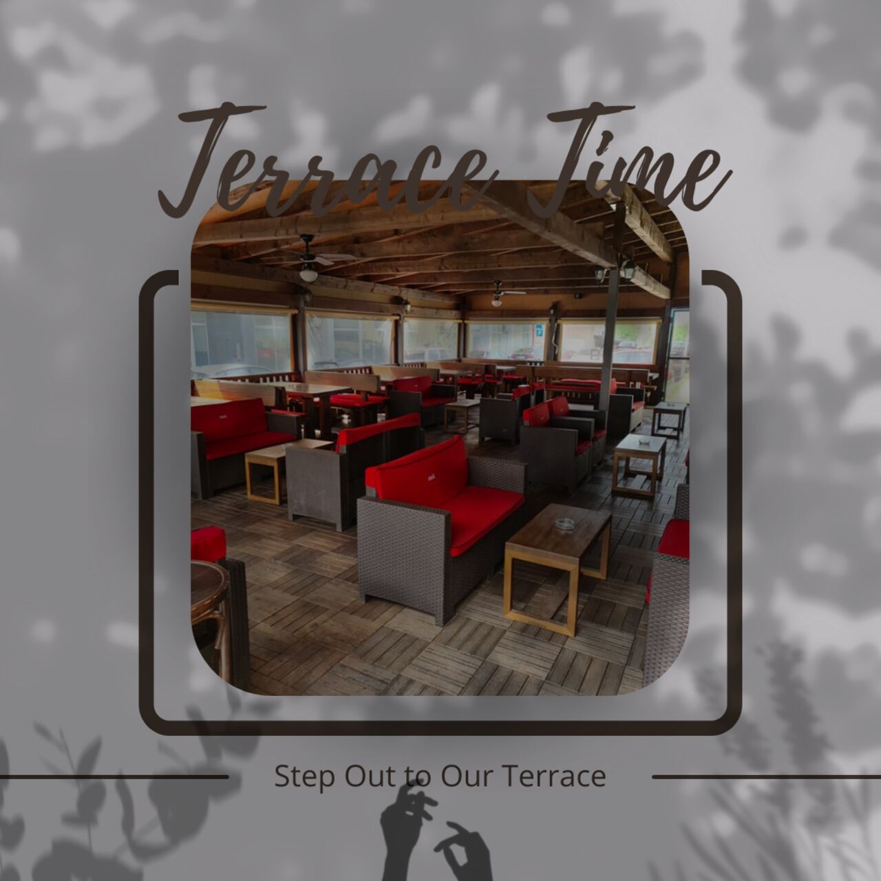 Uživajte na našoj terasi