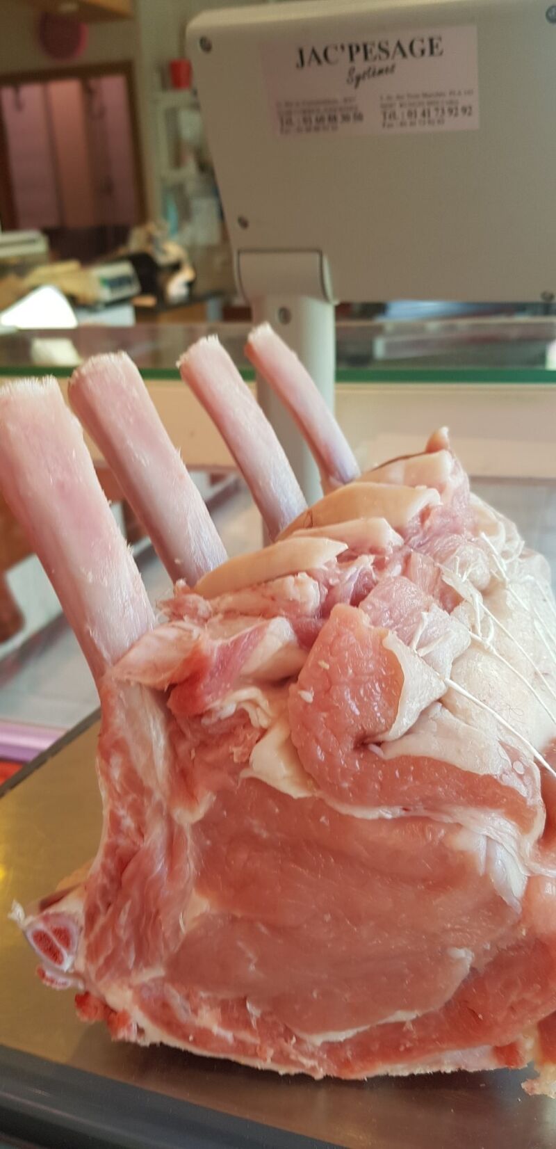 Carré de côtes de veau
