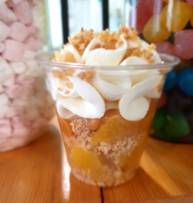 CRUMBLE REVISITÉ ( dessert du moment )