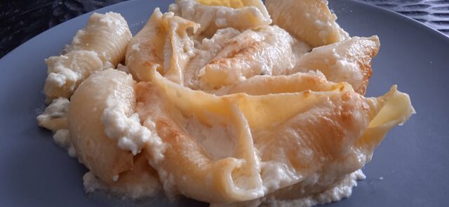 Conchiglionis aux 3 fromages