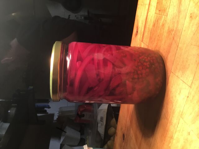Pickles d’oignon rouge