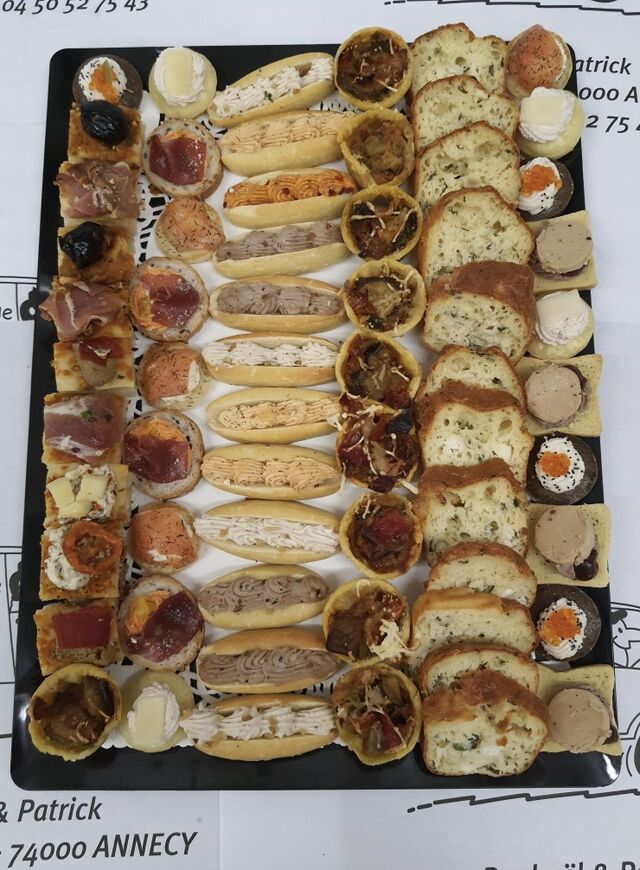 Plateau traiteur L'annecienne Boucherie Traiteur Annecy