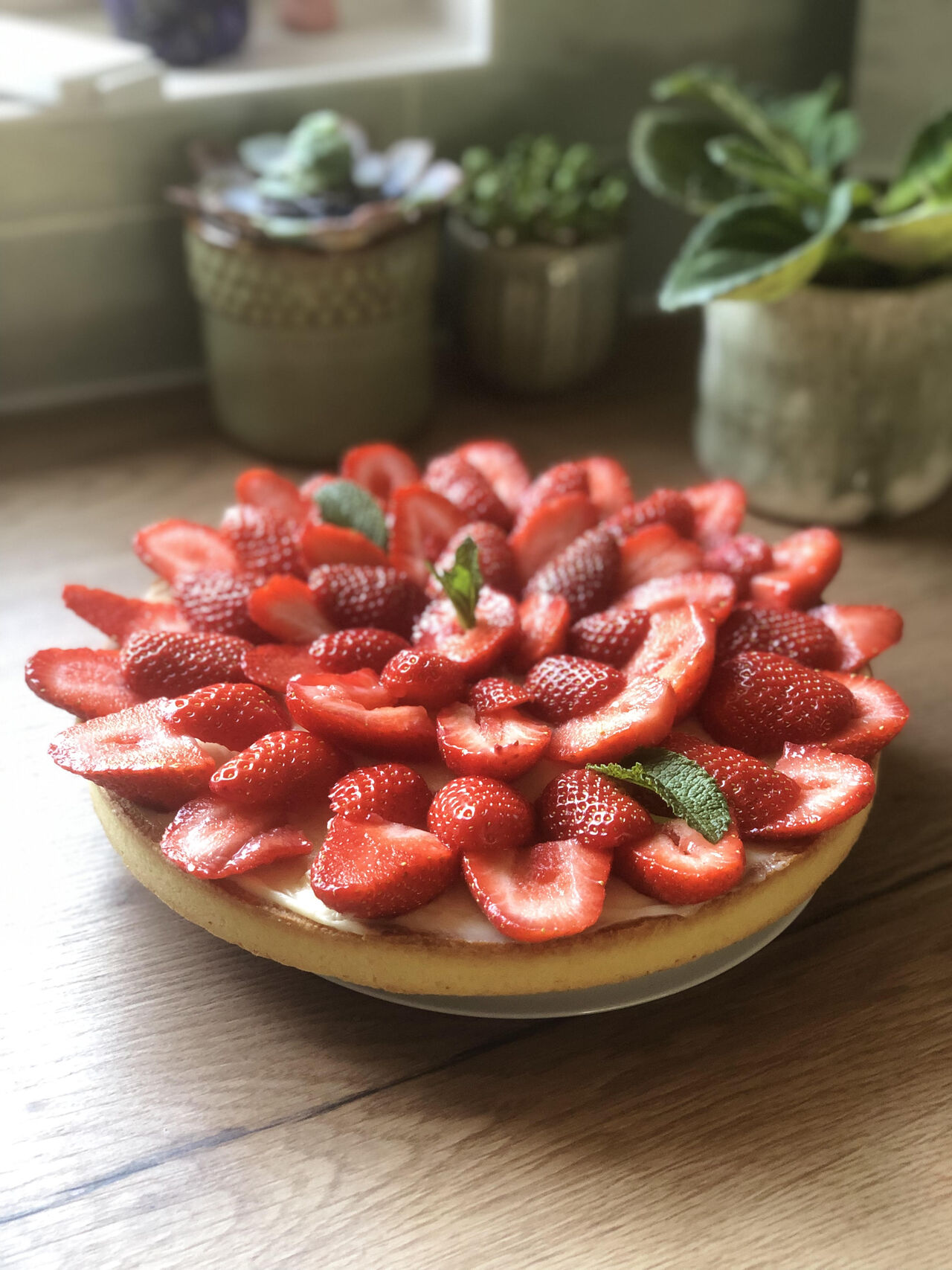 Tarte aux fraises