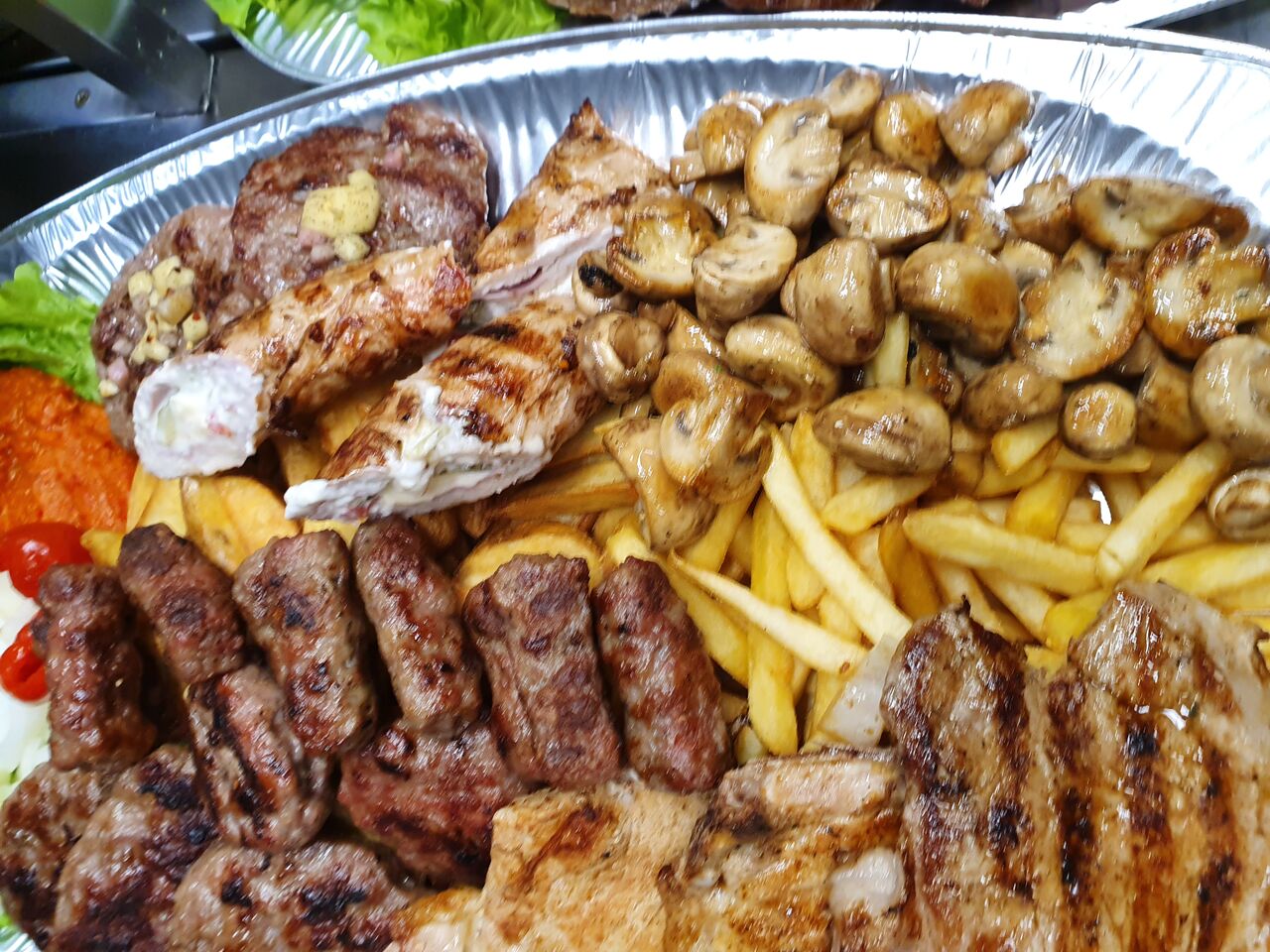 Plata gurmanska za van