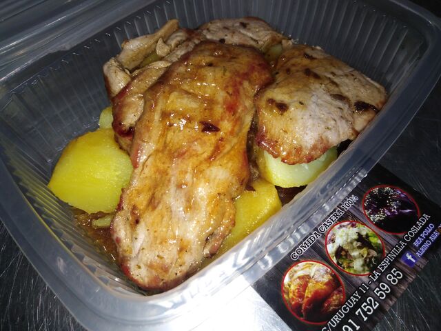 Solomillo al pedro ximenez, cositas del menú del jueves 