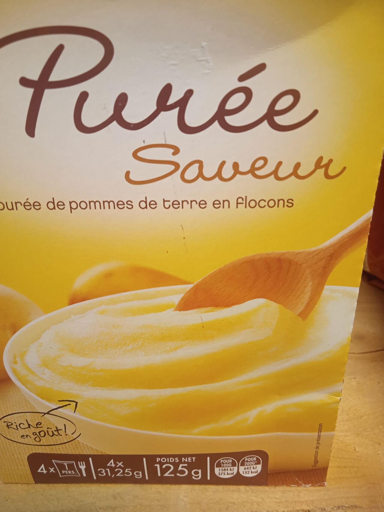 Purée 0.90€