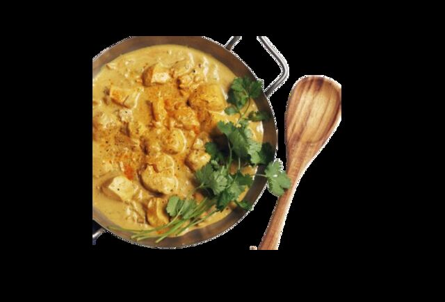 Poulet au coco et curry de Madagascar