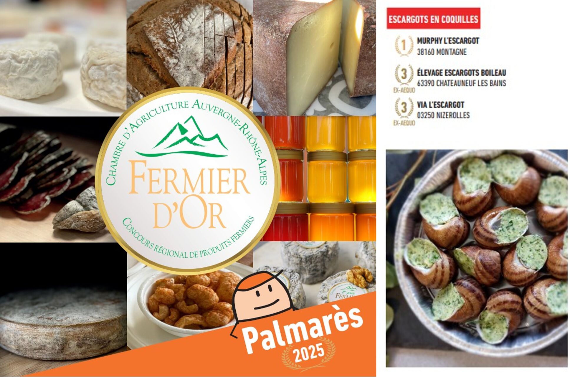 Concours Fermier d'Or Auvergne Rhône Alpes