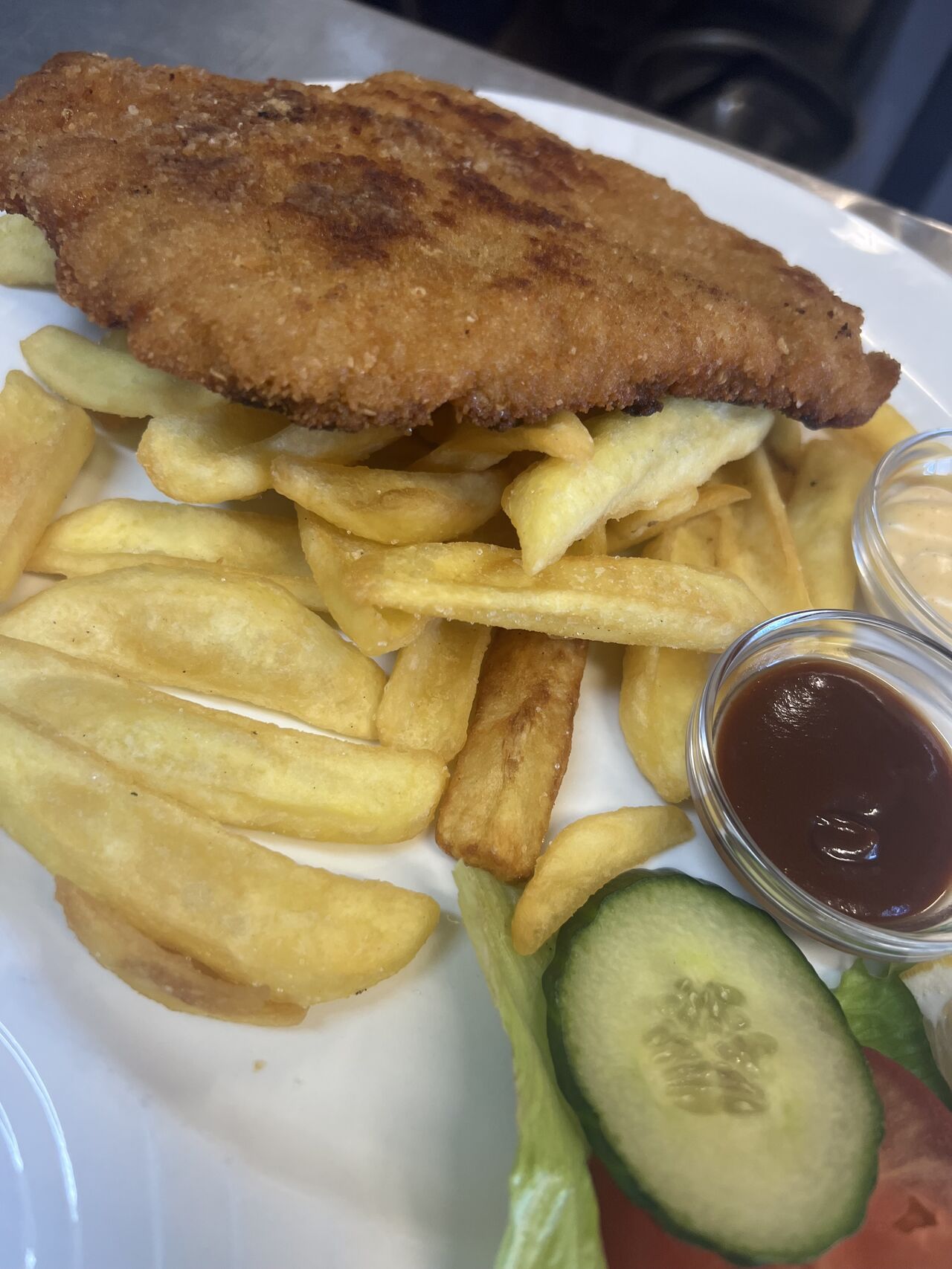 Paniertes Schweineschnitzel 