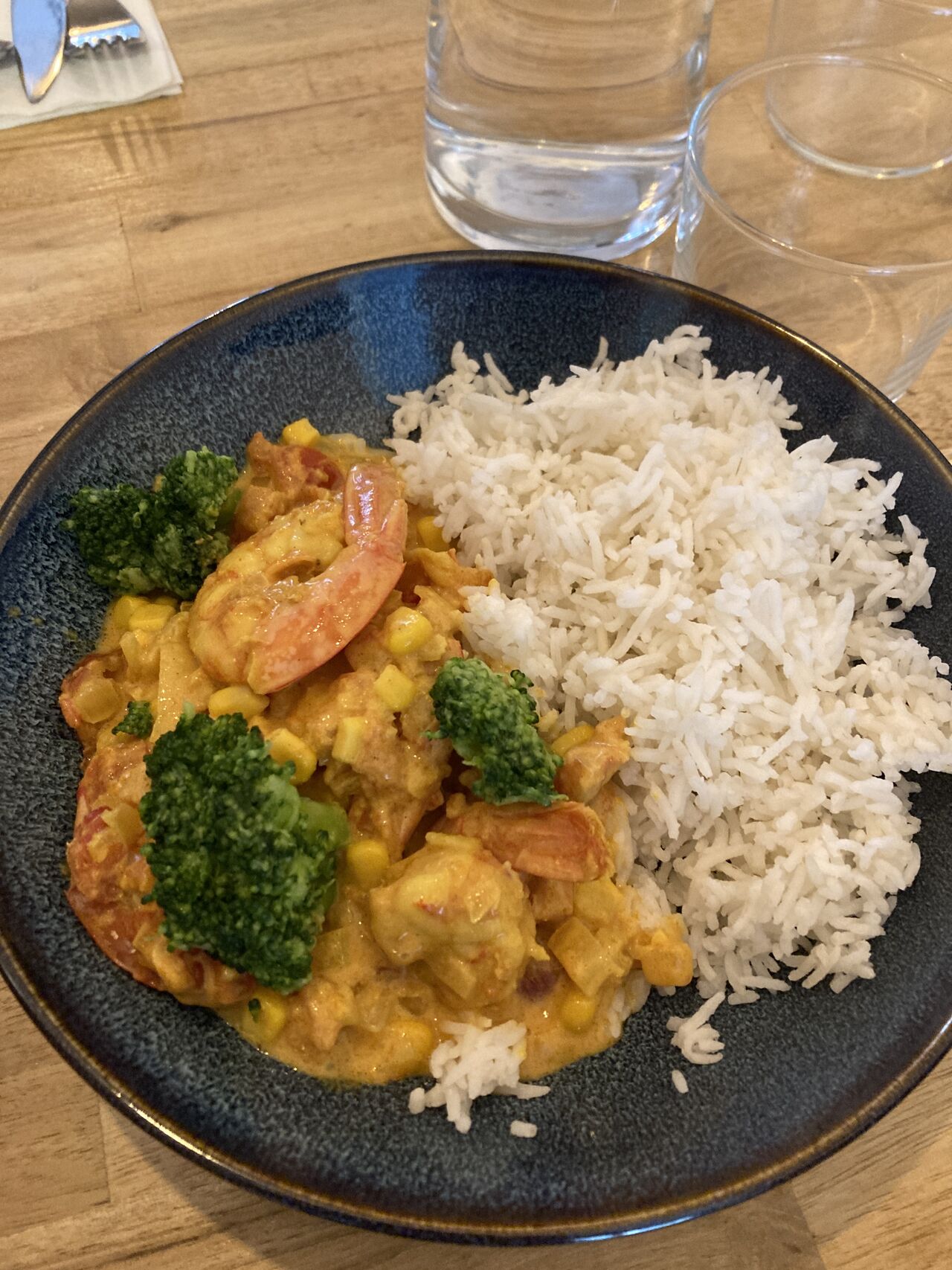 Curry de crevettes à la créole