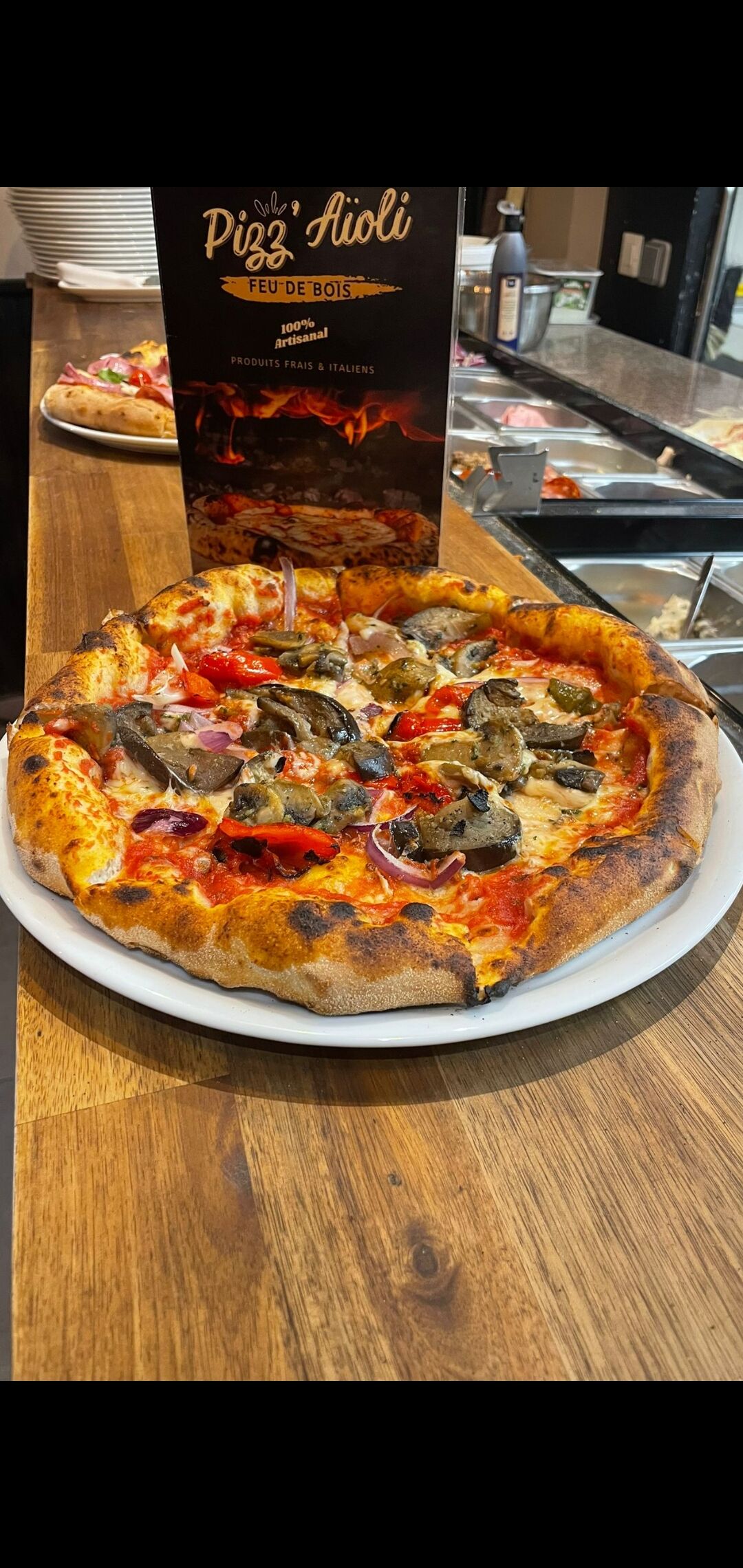 Pizza végétarienne 