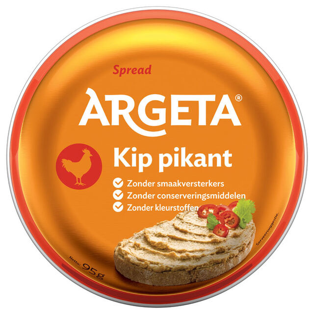 ARGETA POULET PIQUANTE 95G