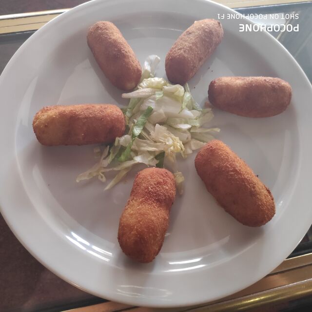 Croquetas de jamón caseras