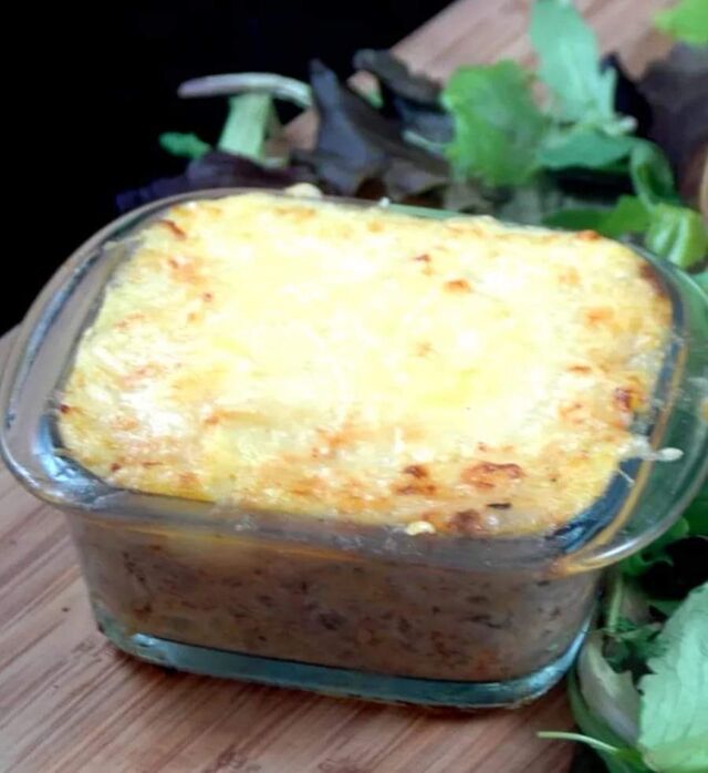 Hachis parmentier à l’effilochée de bœuf