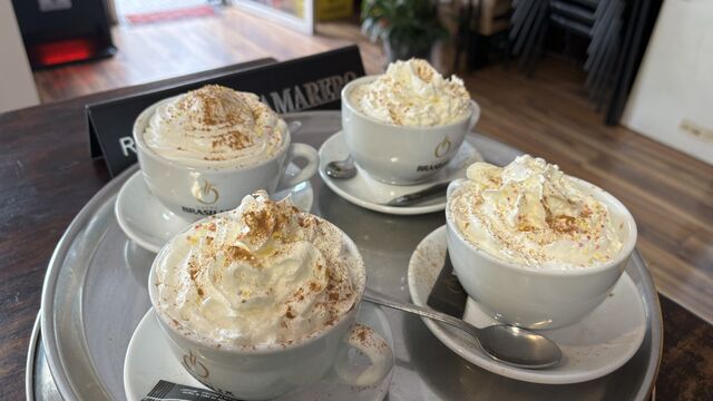 Capuchinos de vainilla 