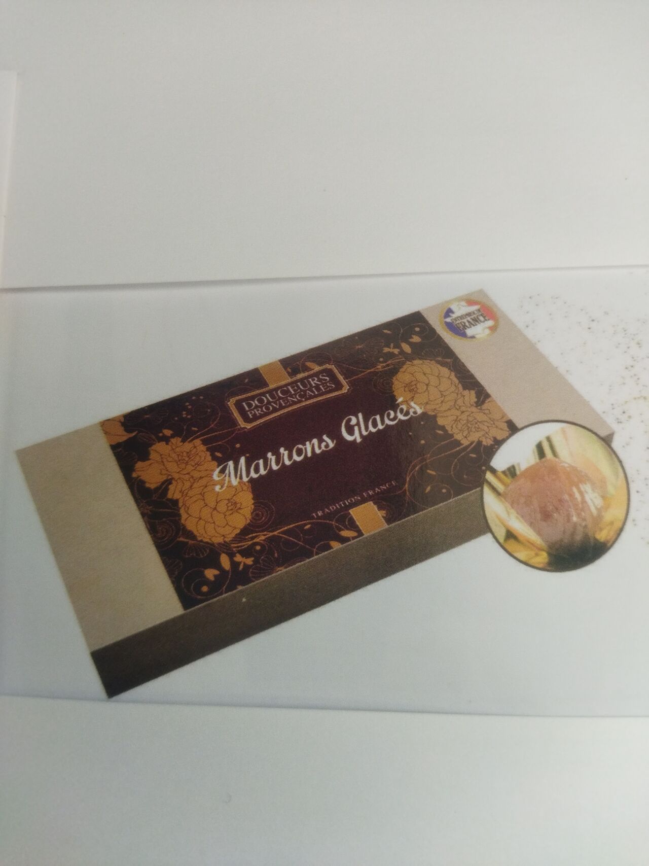Marrons glacés 5 à 20.40€ les 240gr 