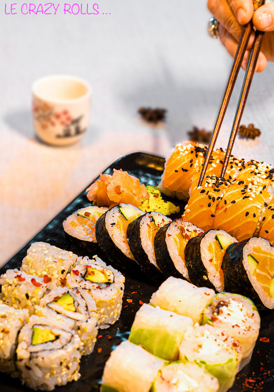 LE CRAZY ROLLS ...
24 pièces