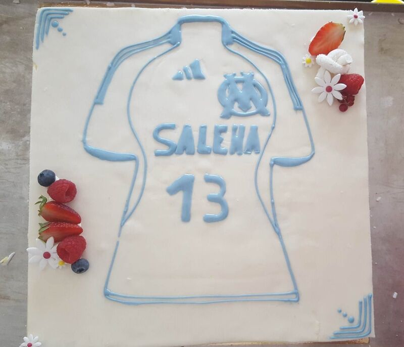 Le gateau de football