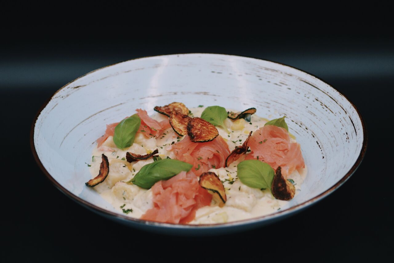 Gnocchetti al Salmone e Zucchine