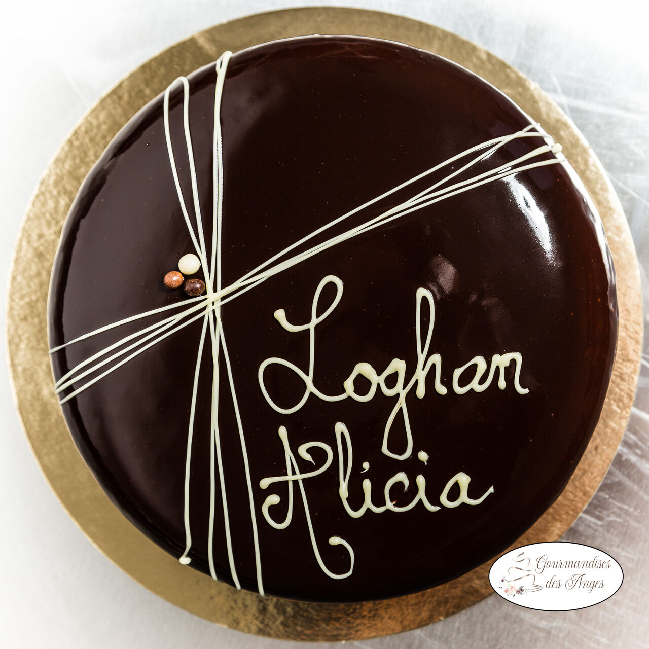 Entremets 3 chocolats -