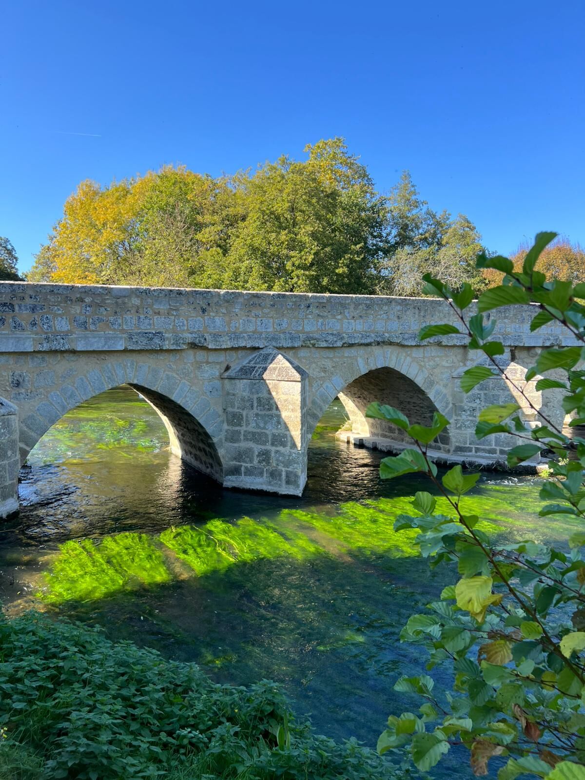Le charme du Loir, la majesté d’un pont gothique du XIIe siècle