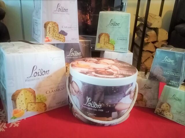 Panettone Louison individuel ou conditionnement jusqu'à 1 kg emballage carton ou boîte fer