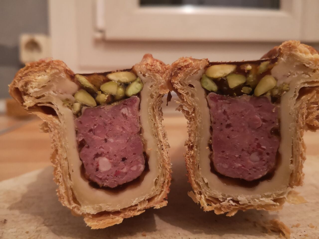 Pâté croûte à la pistache façon cocktail 